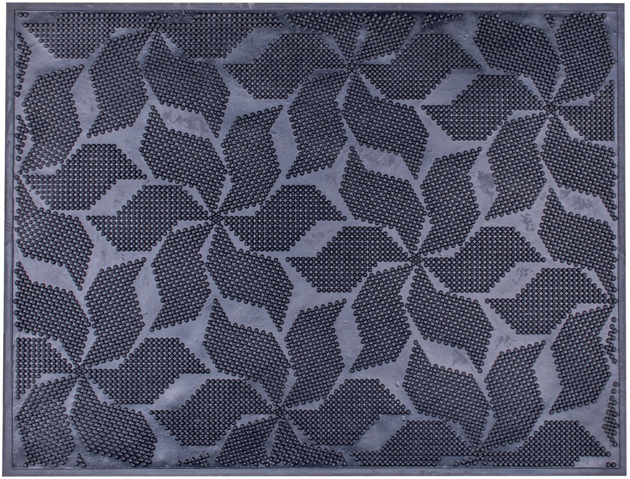 Wycieraczka gumowa KWIATY 55 x 41 cm