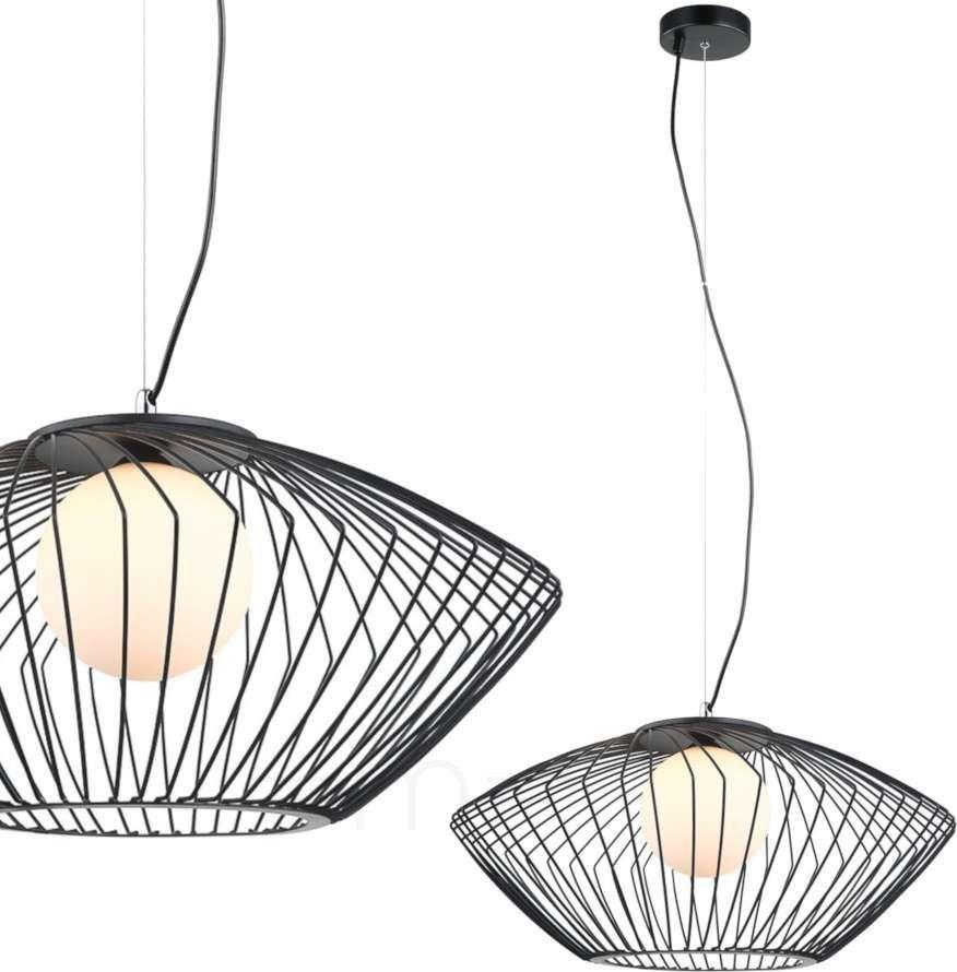 Lampa wisząca Italux Zeno MDM-3844-1 BK
