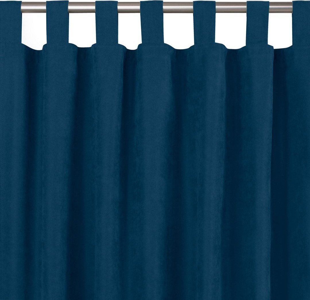 Homede Zasłona MILANA indygo szenila 136x300 HOMEDE