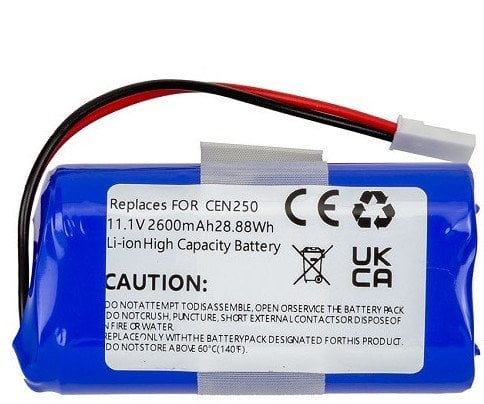 Akumuliatorius ECOVACS CEN250, ML009, V700, 11.1V, 2600mAh, Li-ion