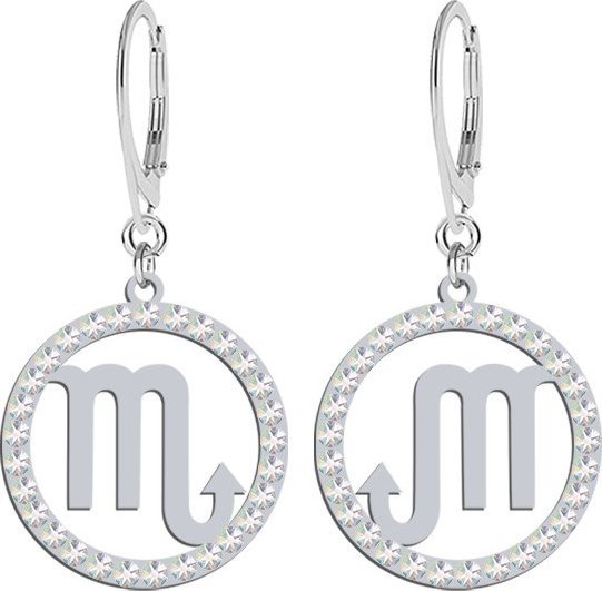 Radziszewska Jewellery Kolczyki Znak Zodiaku Skorpion srebro925