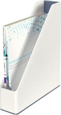 Herlitz POJEMNIK NA DOKUMENTY LEITZ WOW, BIAŁY