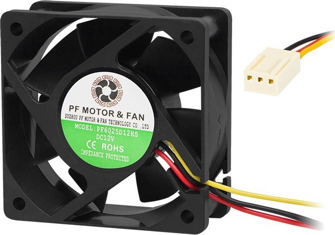 Blow 85-607# Wentylator 60x25 12v 6025d12 ślizgowy