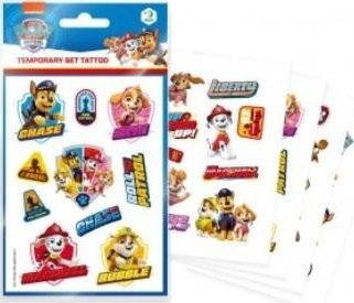 Tatuaże tymczasowe Psi Patrol MIX