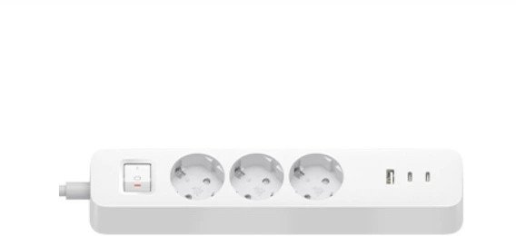 Listwa zasilajšca 20W Power Strip (2C1A)