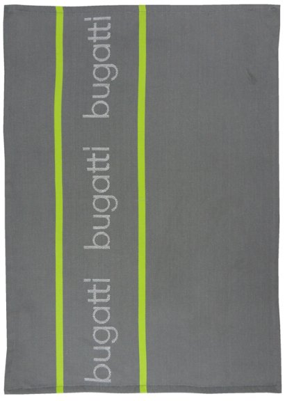 Żakardowa ściereczka kuchenna Bugatti Stripes Grau