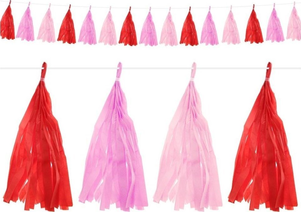 Girlanda papierowa Frędzelki 250cm