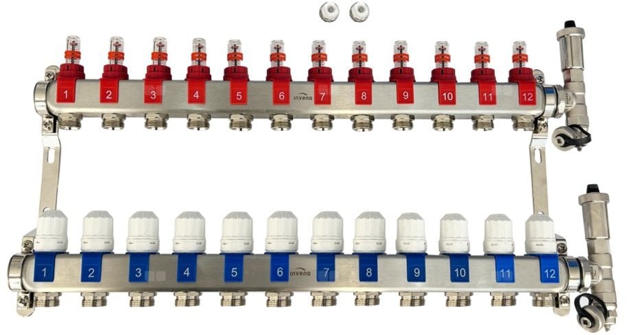 ROZDZIELACZ INOX PLUS PROV 6 OBIEG