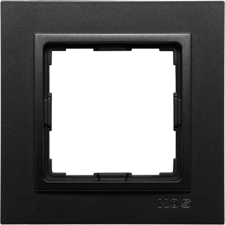 KOS VENA2 Ramka pojedyncza antracyt (526181)