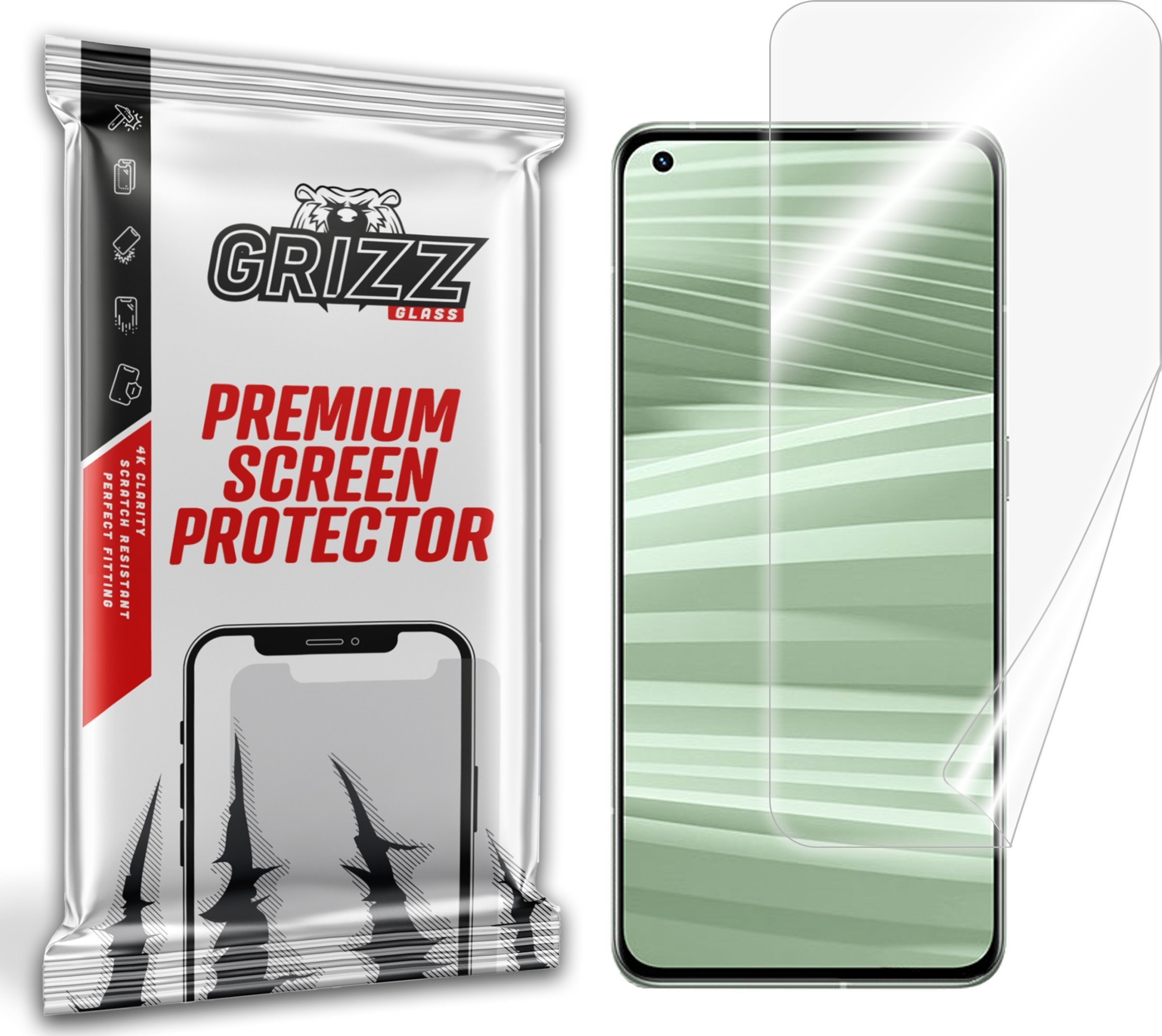 GrizzGlass Folia ceramiczna GrizzGlass CeramicFilm do Realme GT 2 Pro 5G