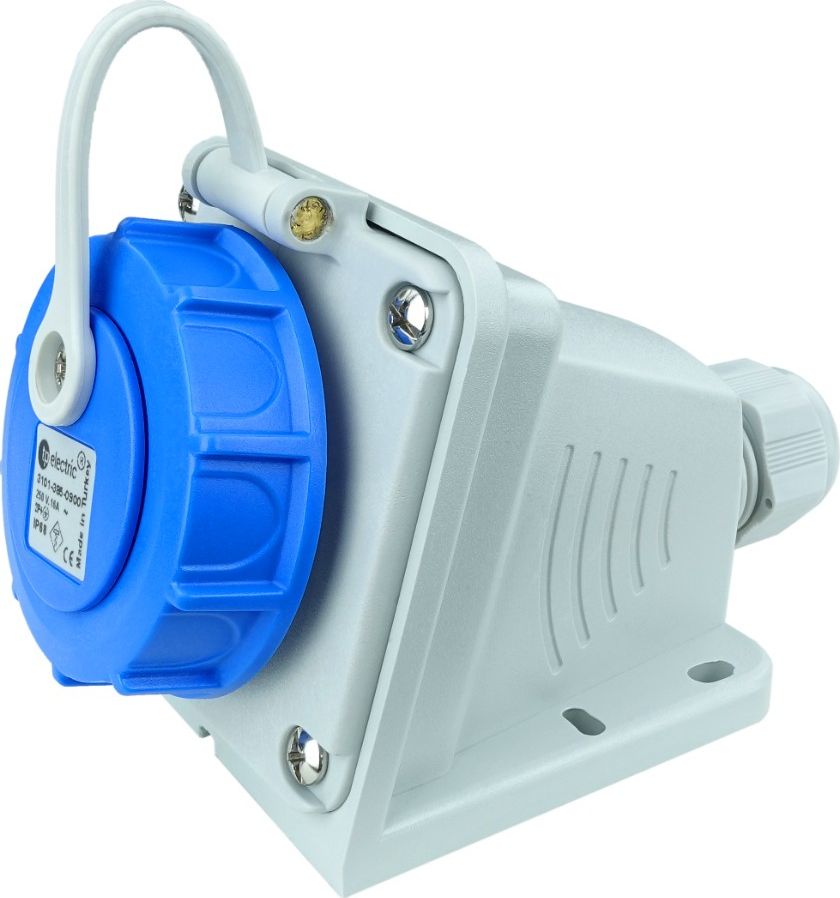 TP Electric Gniazdo naścienne hermetyczne 16A 2P+Z 230V IP68 natynkowe Schuko 1162