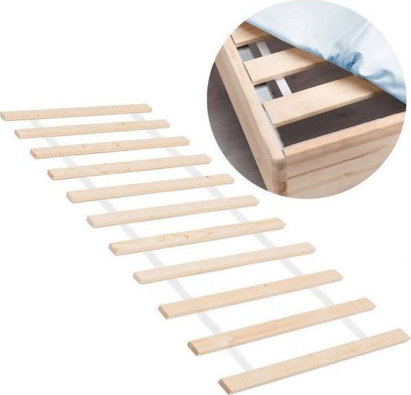 Springos Stelaż do łóżka drewniany 70x200 cm z listew UNIWERSALNY