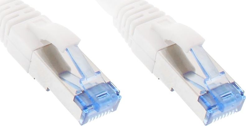 InLine Patch Cable - S / FTP (PiMf) - Cat.6A - 500MHz - Halogen Free - Copper - White - 20m (76820W)