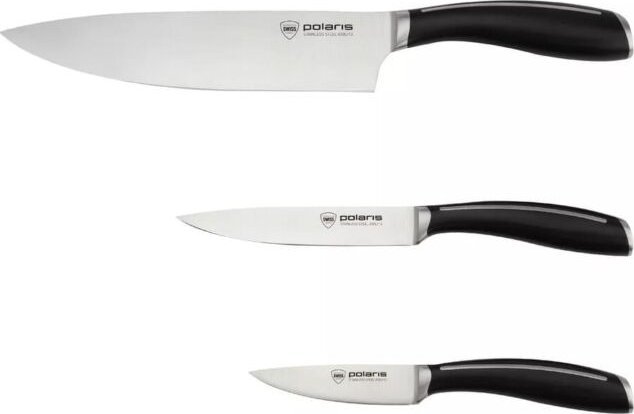Polaris Peilių rinkinys Polaris Solid-3SS nerūdijantis plienas, 3 vnt