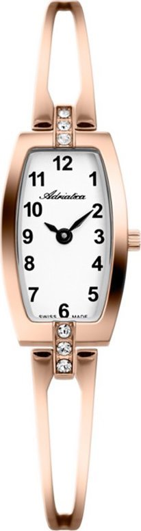 Zegarek Adriatica Zegarek damski Adriatica A3507.9123QZ różowe złoto