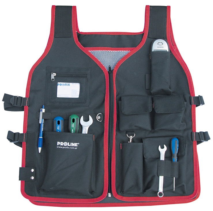 Pro-Line Kamizelka ochronna BHP z poliestru - 52070