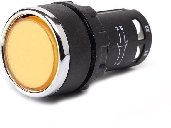 Emas Przycisk sterowniczy monoblok żółty (T0-MB100DS)