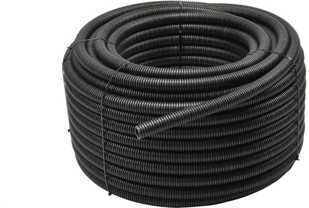 Akssj Rura elektroinstalacyjna karbowana AKS Zielonka 444049 RKGS20 750N z pilotem 50m czarna