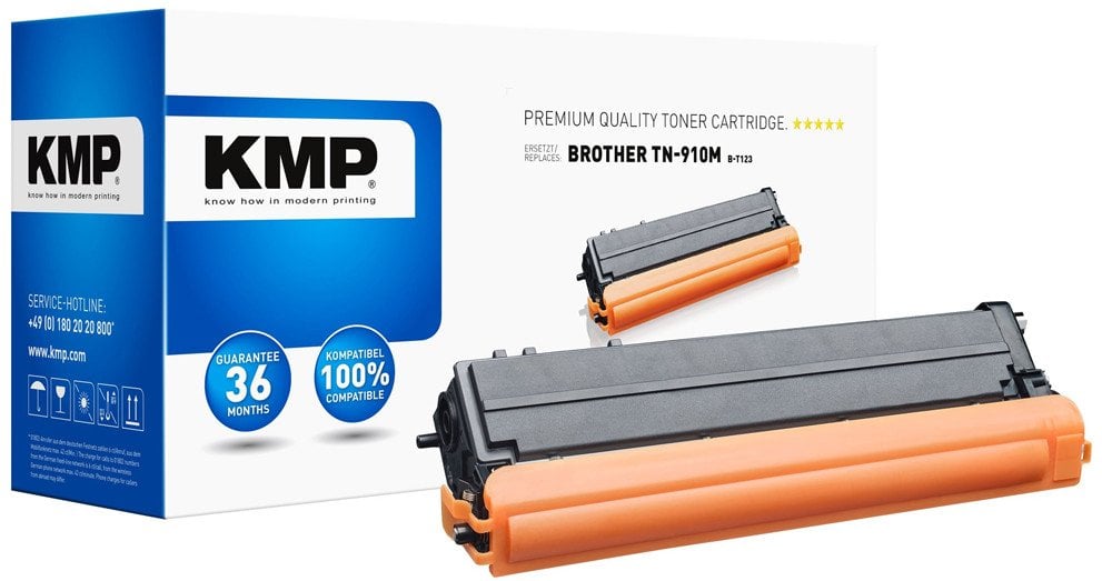 KMP B-T123 Tonerpatrone Magenta 180g (Alternative zu Brother TN910M)