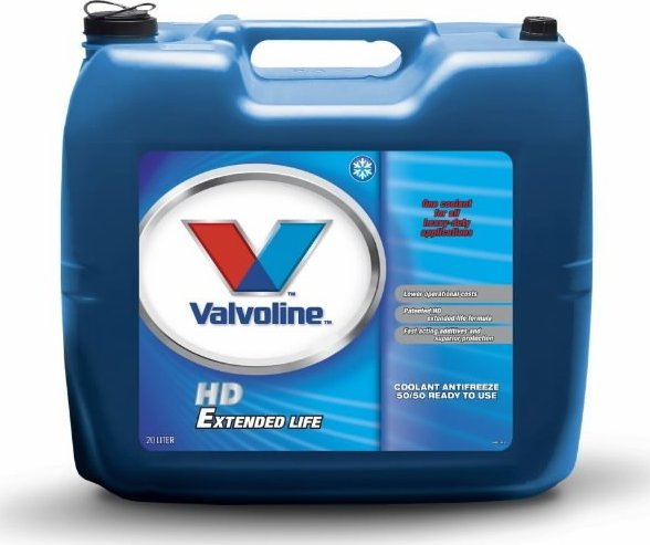 Valvoline Aušinimo skystis HD EXTENED LIFE 50/50 RTU paruoštas 20L, Valvoline