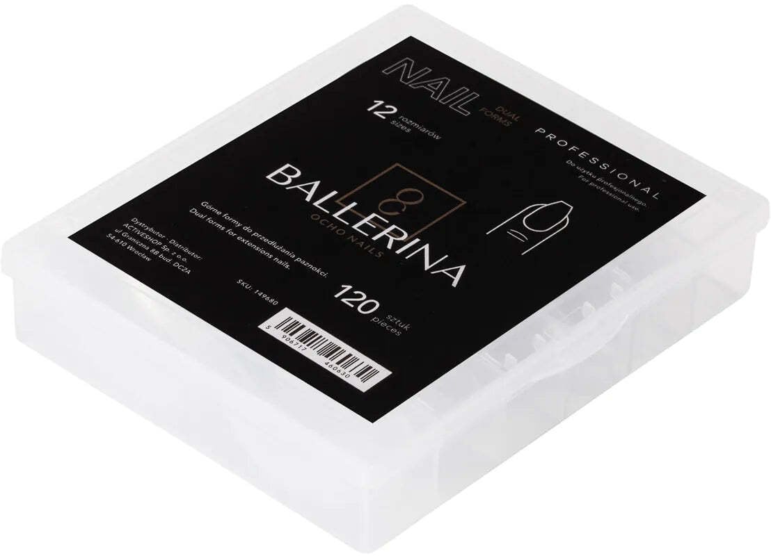OCHO NAILS górne formy ballerina 120 szt.
