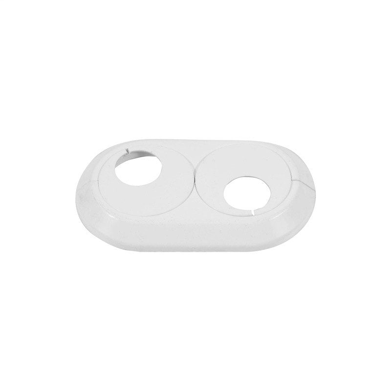 DOUBLE RING FOR PIPES 16MM WHITE