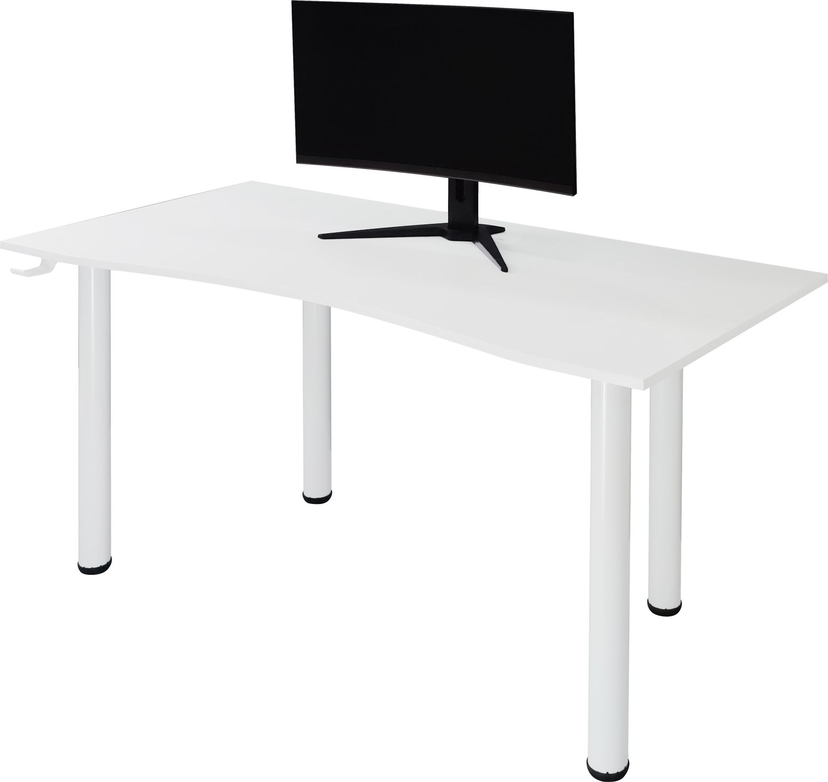 Biurko Zdesk 21312653 Białe 138 cmx68 cm