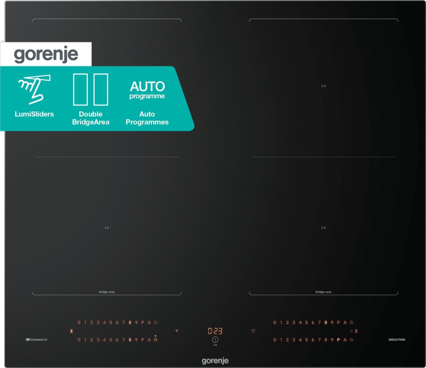 Gorenje GI6443BSCWF G800 Płyta indukcyjna, 60 cm