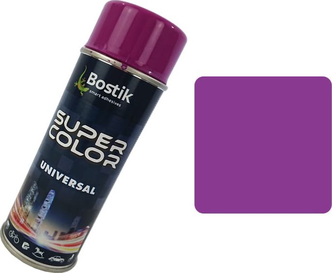 Bostik / Den Braven Farba w sprayu fioletowa 400ml (RAL4008)