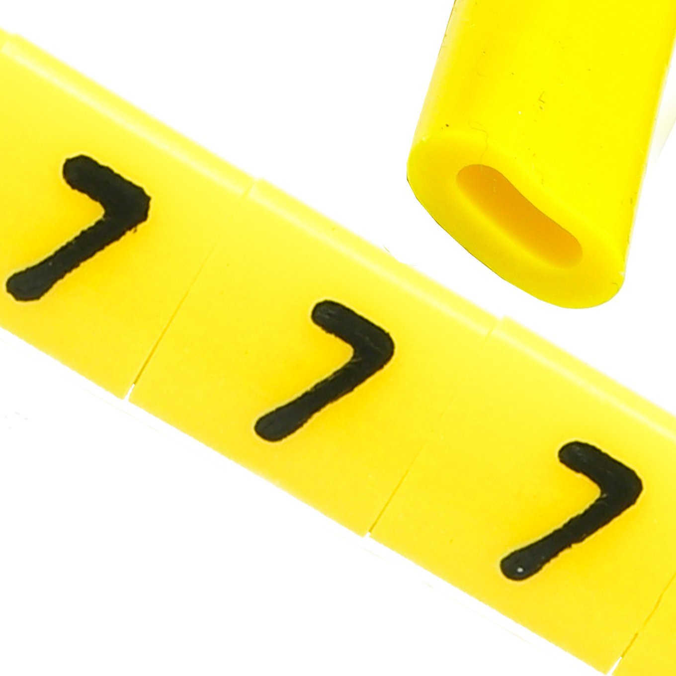 Ergom Oznacznik przewodów OZ-0 7 żółte 100szt