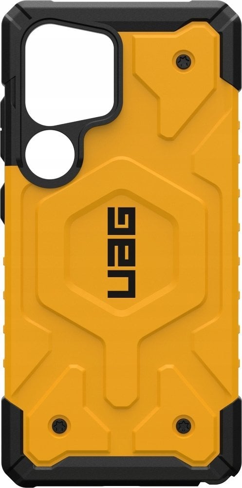UAG Urban Armor Gear futerał PATHFINDER MAGNET z wbudowanym modułem magnetycznym do SAMSUNG S25 Ultra 5G heritage yellow