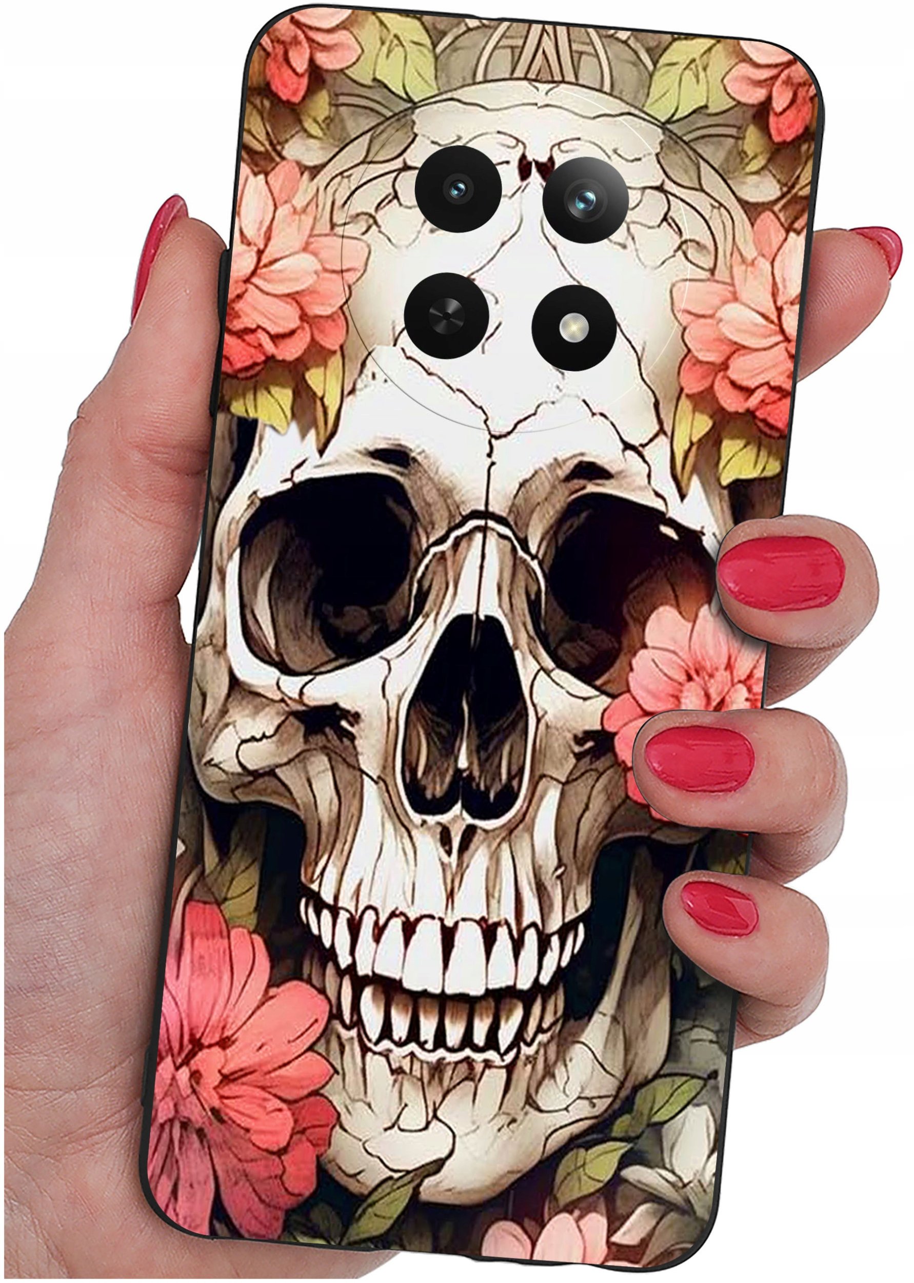 Etui do Realme 12 5G | 12x 5G WZORY |SILIKONOWE MATT CASE + SZKŁO 9H