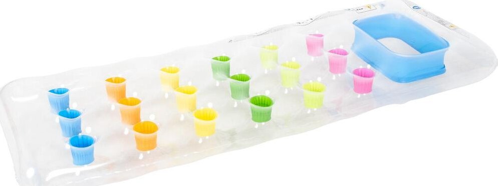 JiLong Materac plażowy fashion 190x70cm 27131 transparetny