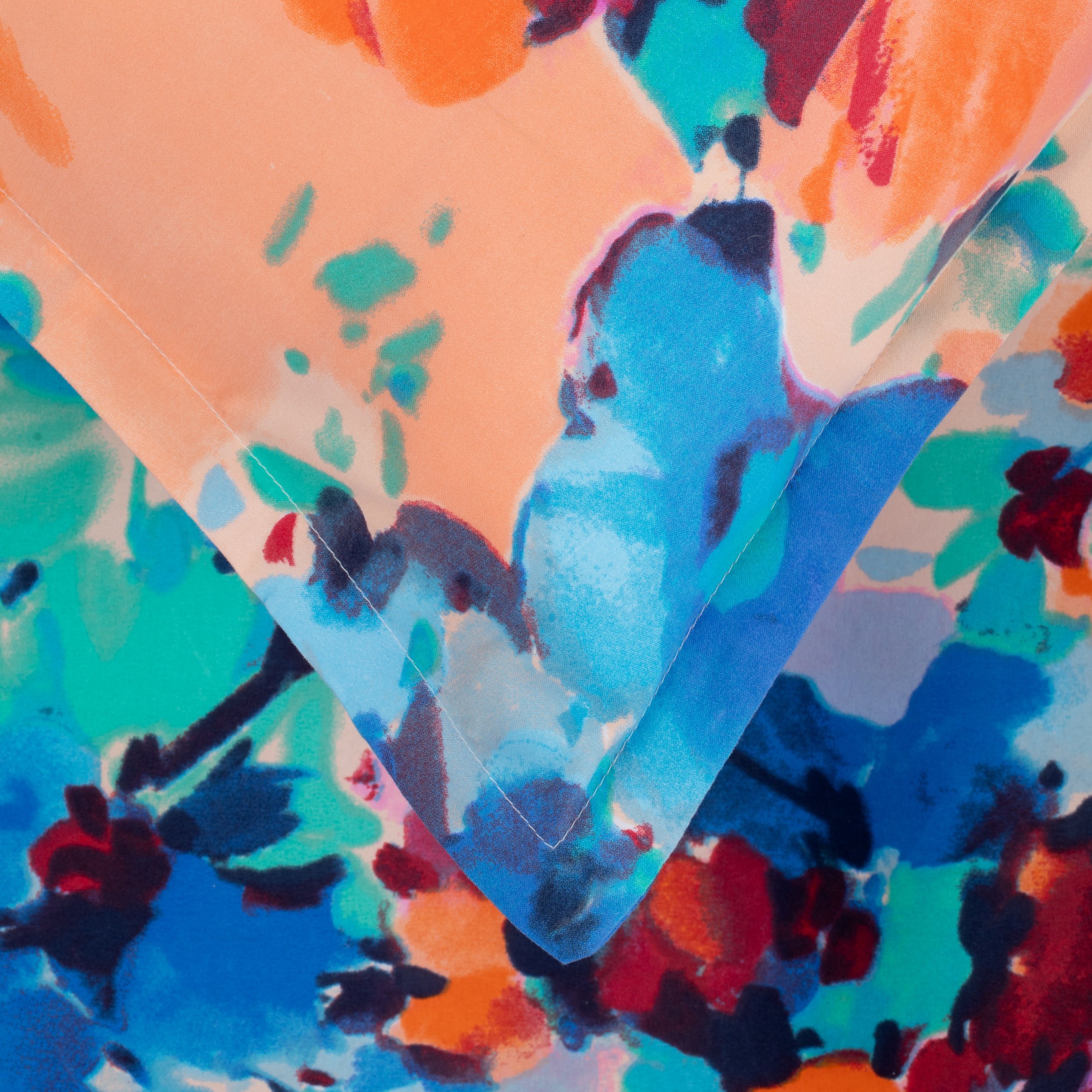 BEDDING COVER SET FLOWER2 100PES 140x200