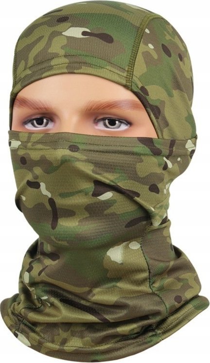 KOMINIARKA TERMOAKTYWNA NINJA TAKTYCZNA POD HEŁM CAMOUFLAGE CAMO MORO