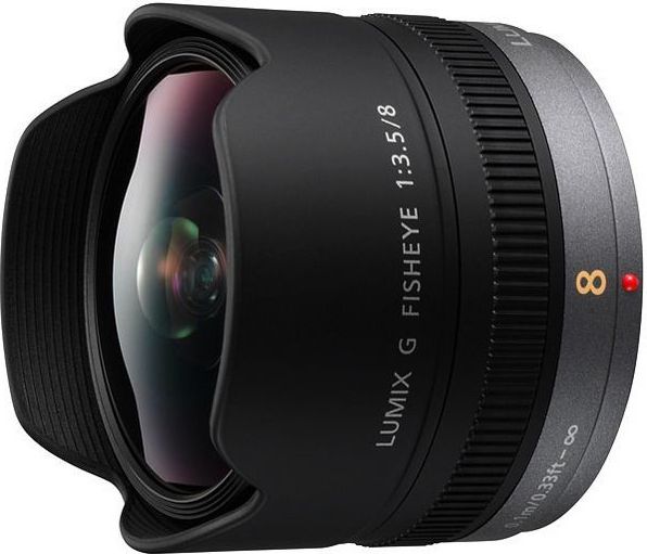 Obiektyw Panasonic Lumix G 4/3 8 mm F/3.5
