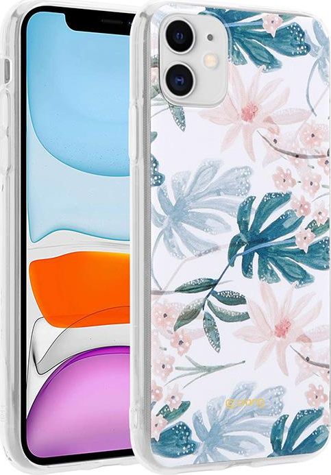 Crong Crong Flower Case etui ochronne na iPhone 11 (wzór 01)