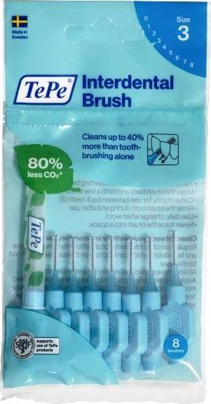 TePe Original szczoteczki międzyzębowe 0.6mm Niebieskie 8szt