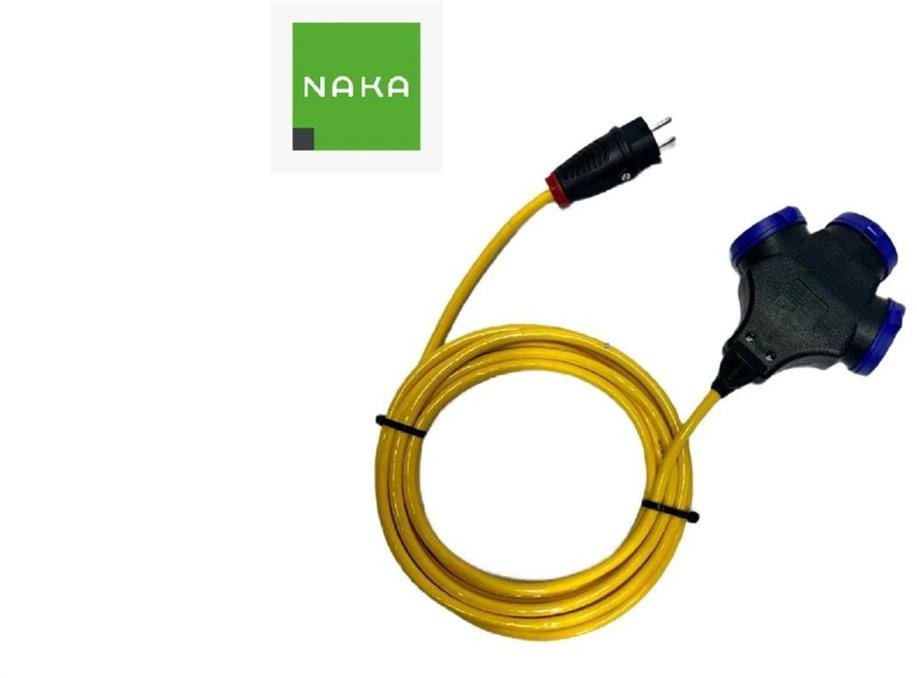 EXTREME Przedłużacz 3x1,5 PUR H07BQ-F 20m 3-fach 1320920