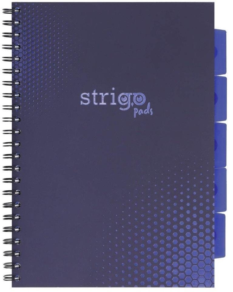 Kołozeszyt Pads A4/100K kratka Basic granatowy