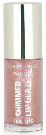 Golden Rose Mood Shimmer Lip Glaze Lipgloss Błyszczyk z drobinkami do ust 251 Bubble Pink 6 ml