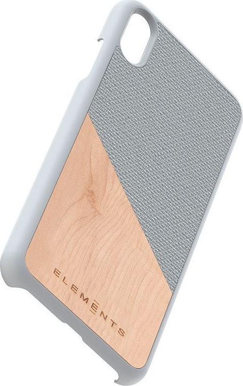 Nordic Elements Original Hel - Etui Iphone Xs Max Z prawdziwym drewnem klonowym (light Grey)