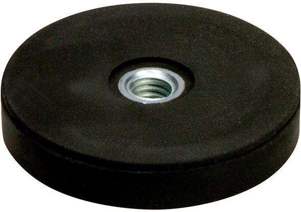 Chwytak płaski 88mm z gwintem wewnętrznym M8/guma FORMAT