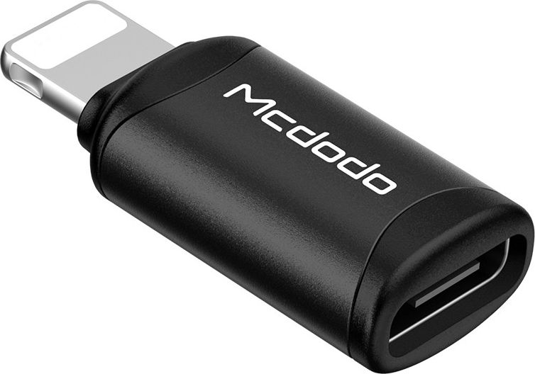 Adapter USB Mcdodo OT-7680 Lightning - USB-C Czarny (MDD78)