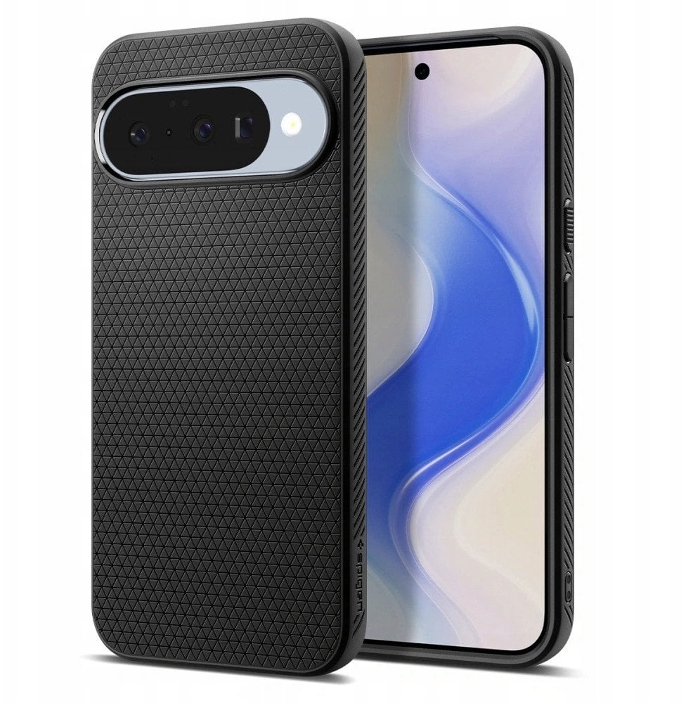 Spigen Liquid Air, matte black - Google Pixel 10 Pro/Pixel 10
