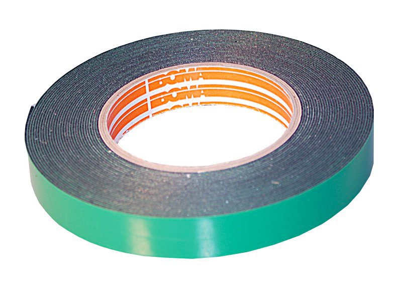 Taśma dwustronna piankowa 19mm x 10m czarna