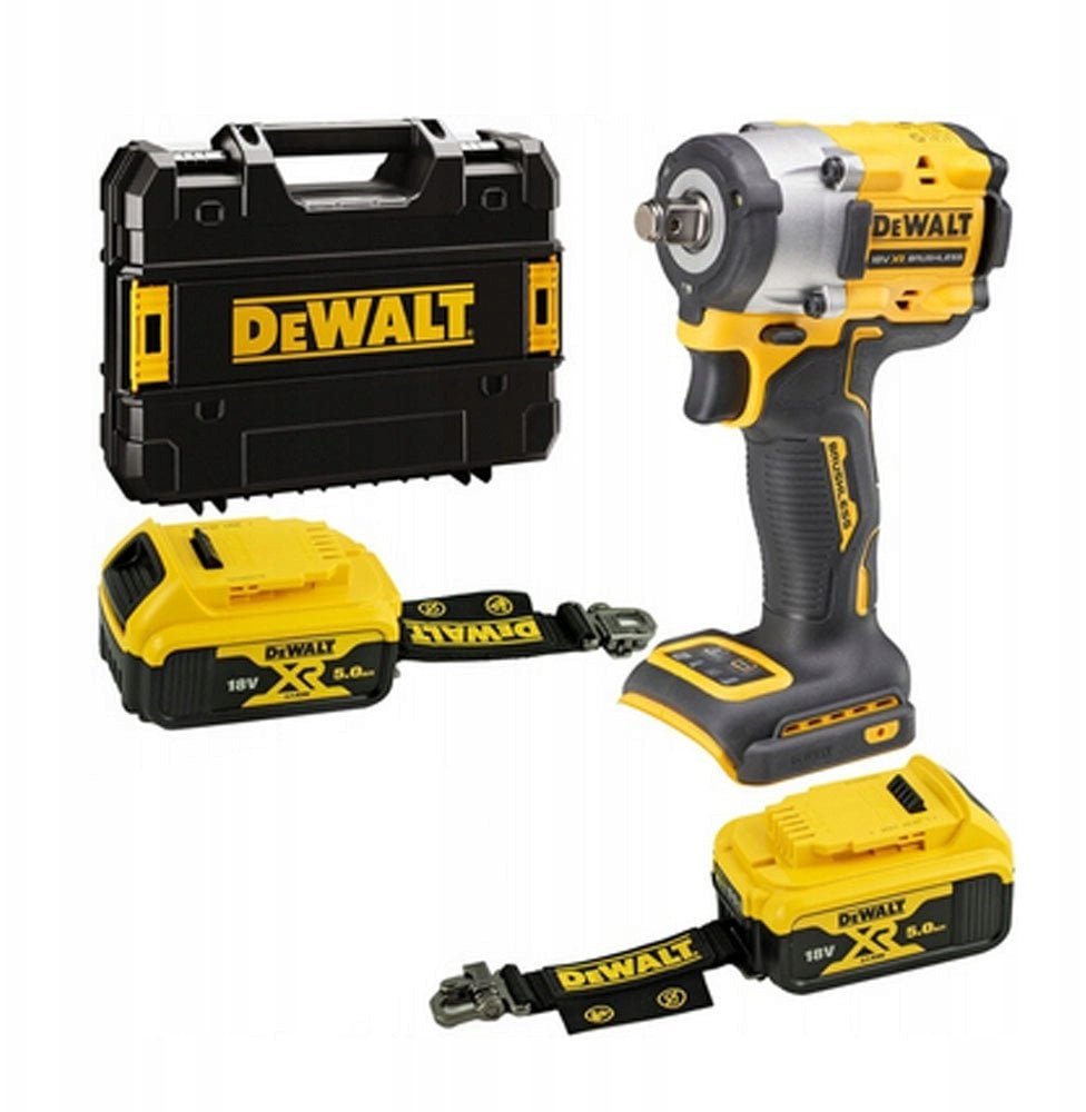 Klucz udarowy Dewalt 18v xr kompakt. klucz ud. 1/2, 2x5ah, bez ładowarki !