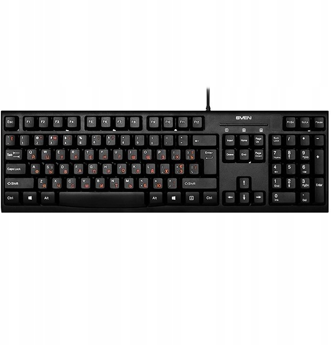 Klawiatura Sven KB-S300 BLACK klawiatura