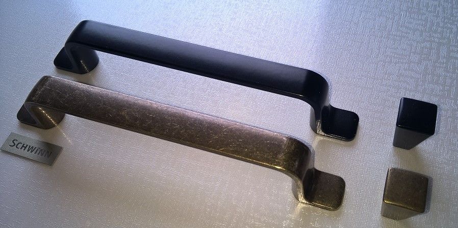 Schwinn Uchwyt meblowy Schwinn Z285 Retro Mosiądz patynowany 128