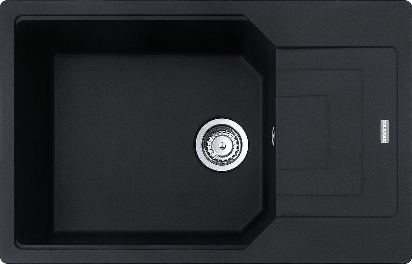 Zlewozmywak Franke Zlewozmywak granitowy Franke Urban UBG 611-78 XL GSC Czarny mat 114.0687.282